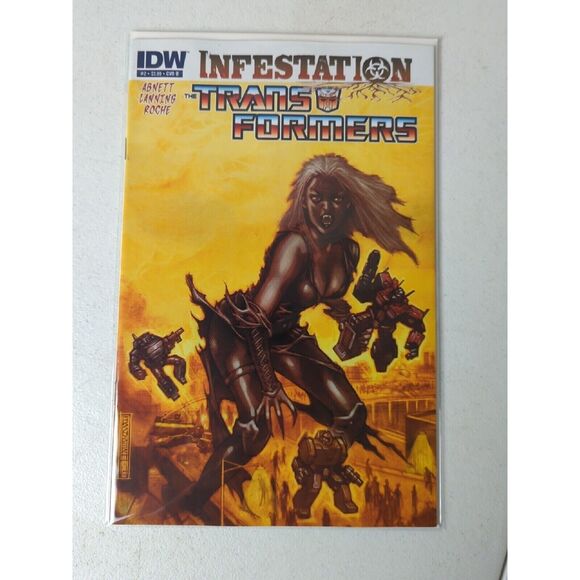 Transformers: Infestation #1-2 VF/NM A Covers + 2B + 1:10 Variant - IDW Comics - Picture 3 of 5